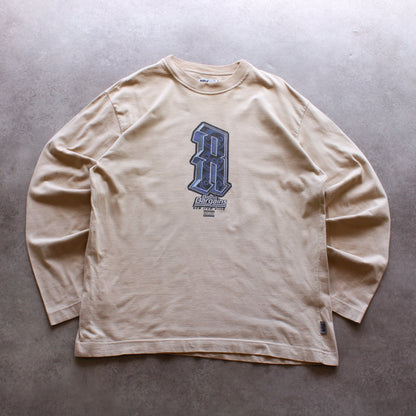 Langärmliges T-Shirt mit Gewehr-Aufdruck (Herren, M)