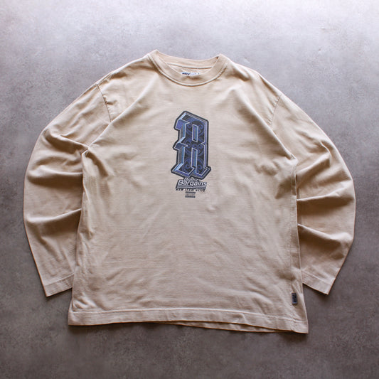 Langärmliges T-Shirt mit Gewehr-Aufdruck (Herren, M)