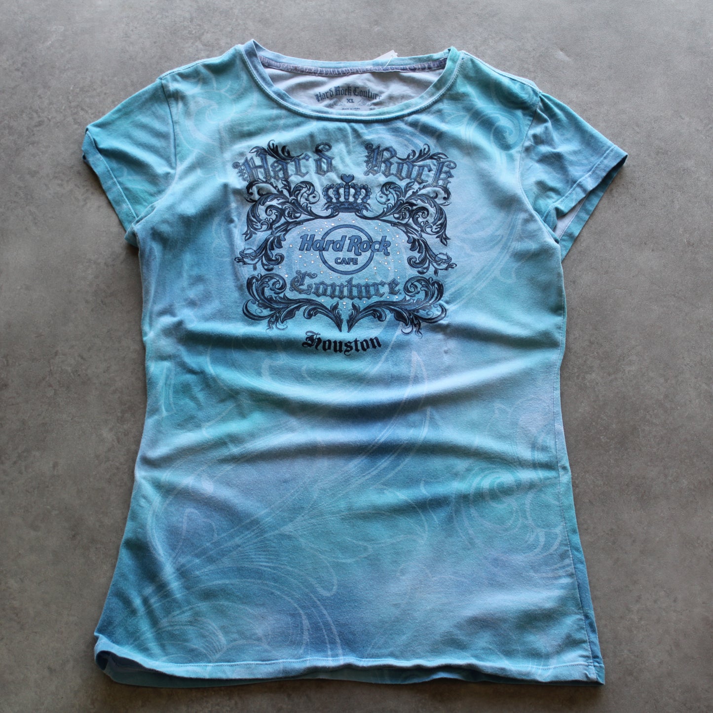 T-Shirt mit Aufdruck „Hard Rock Cafe“ (Damen, XL)
