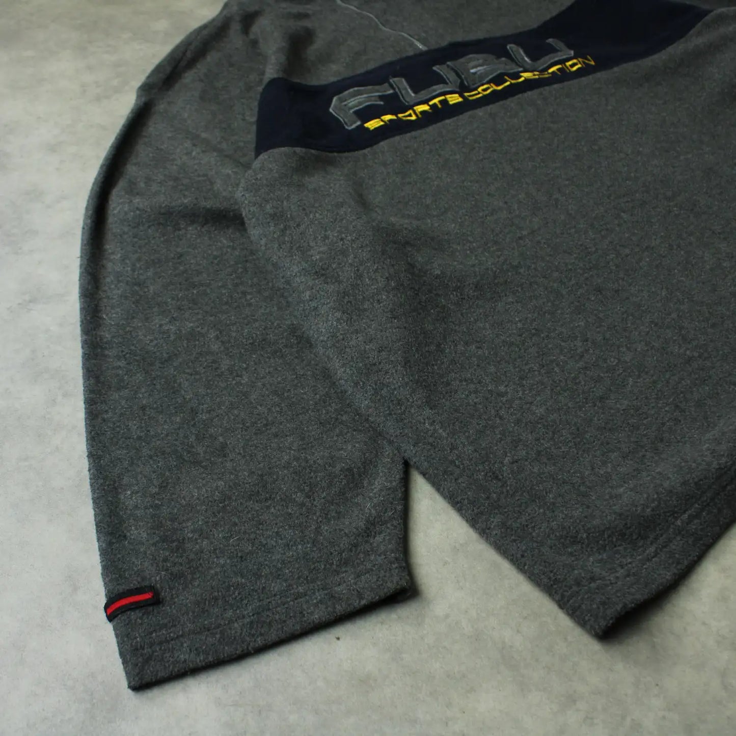 FUBU Quarter Zip Fleece – Grey (Man-3XL)