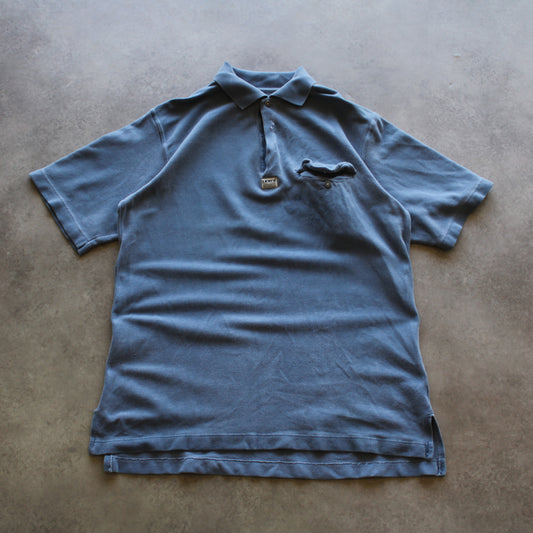 Fila Poloshirt mit kleinem bestickten Logo (Herren, XXL)