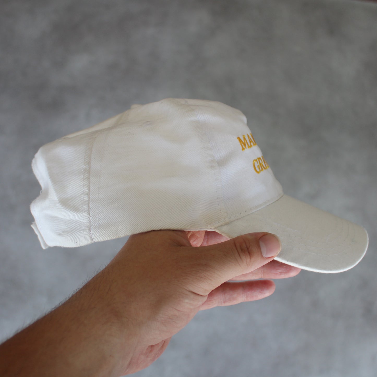 Make America Great Again Embrioed Baseball Cap