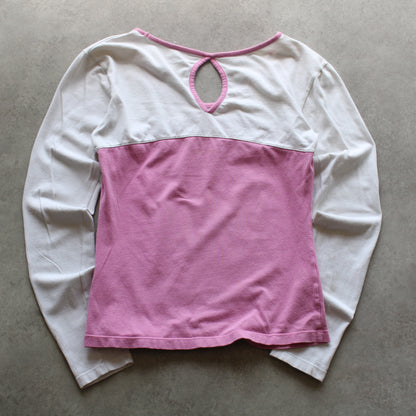 Poloshirt mit Vintage-Blumenmuster (Damen-4XL)