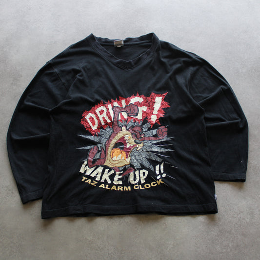 Looney Tunes Taz Printed Long Sleeve T-Shirt (Man-L)