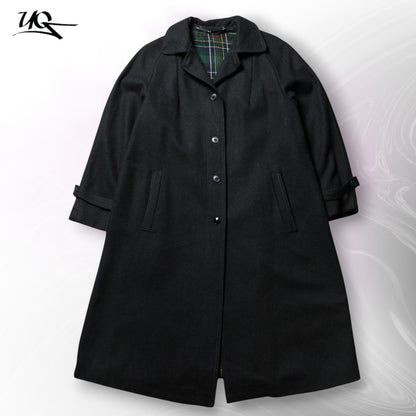 Vintage Long Cloth Coat (Size-M) 