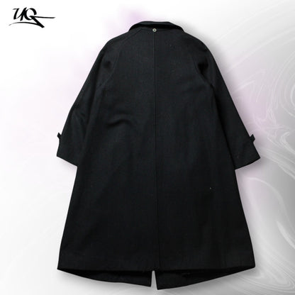 Vintage Long Cloth Coat (Size-M) 