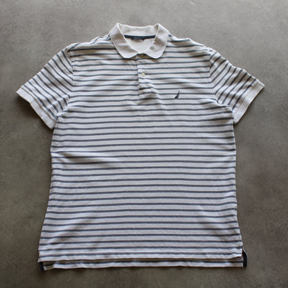 Nautica Embrioed Small Logo Polo Shirt (Man-M)