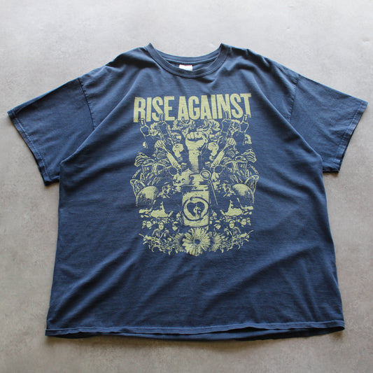 Rise Against Printed T-Shirt (Man-XXL)
