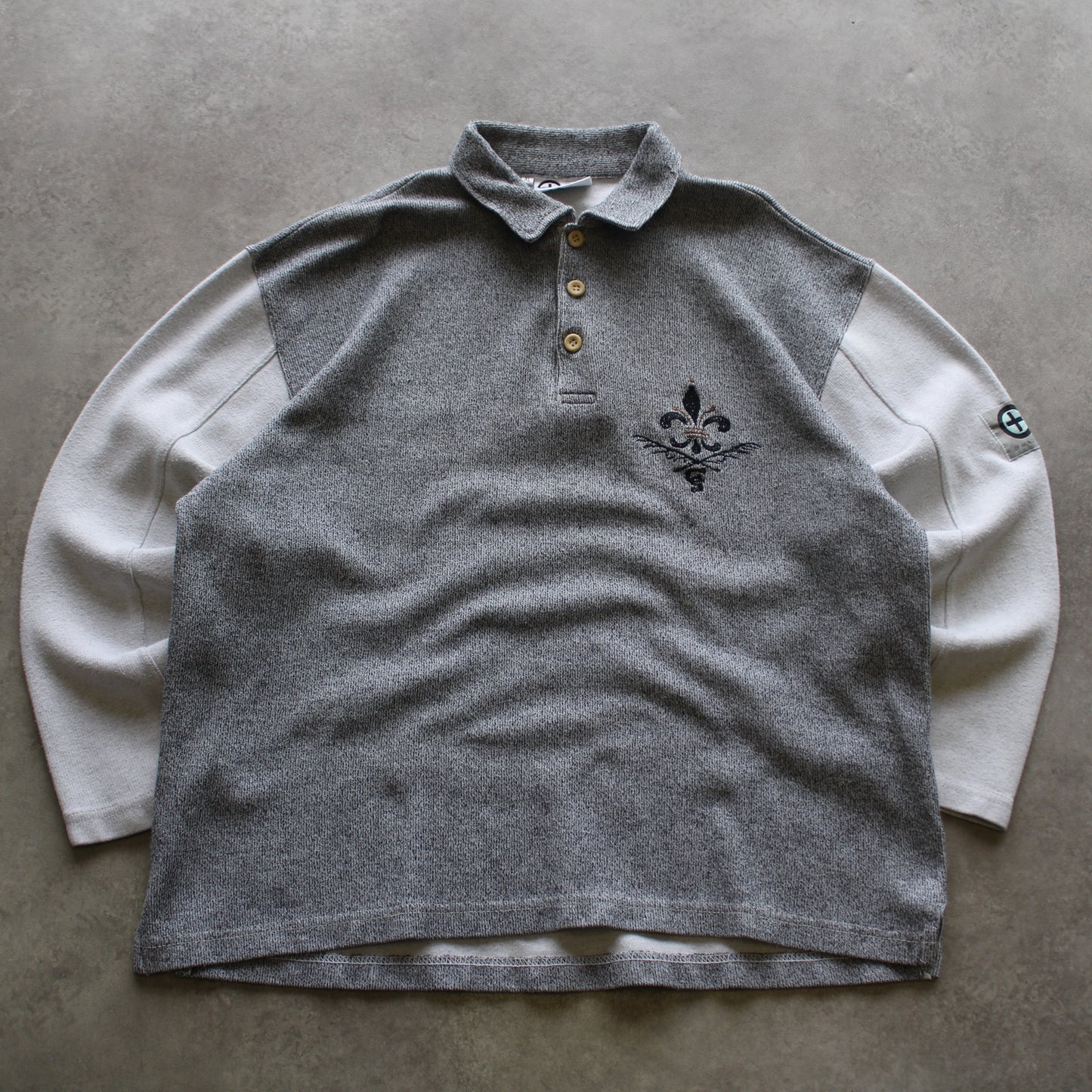 Fila Poloshirt mit kleinem bestickten Logo (Herren, XXL)