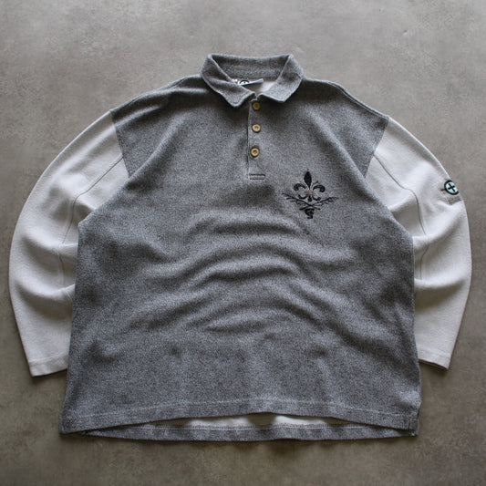 Fila Poloshirt mit kleinem bestickten Logo (Herren, XXL)