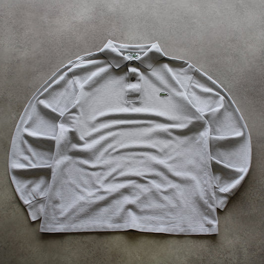 Lacoste Embrioed Long Sleeve Polo Shirt (Man-M) [SPOTTED]