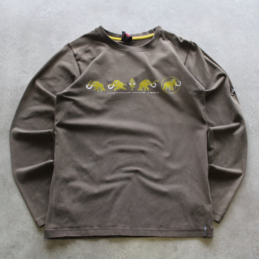 Mammut Printed Long Sleeve T-Shirt (Man-M)
