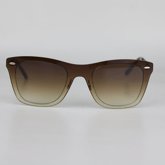 Carolina Lemke Gradient Sunglasses – Brown to Clear