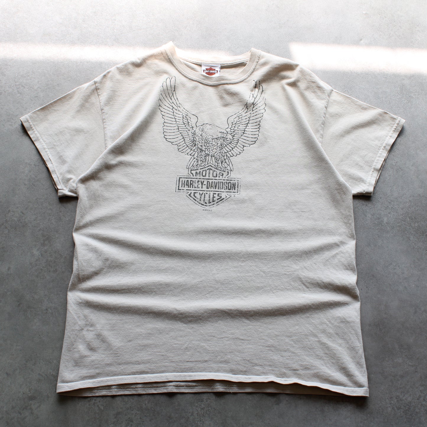 Harley Davidson Printed T-Shirt (Man-L) [SPOTTED]