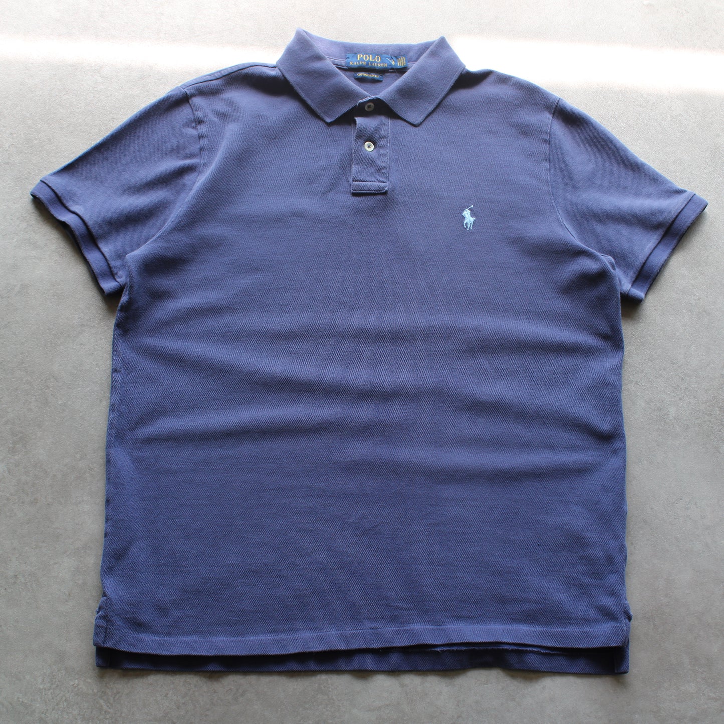 Fila Poloshirt mit kleinem bestickten Logo (Herren, XXL)