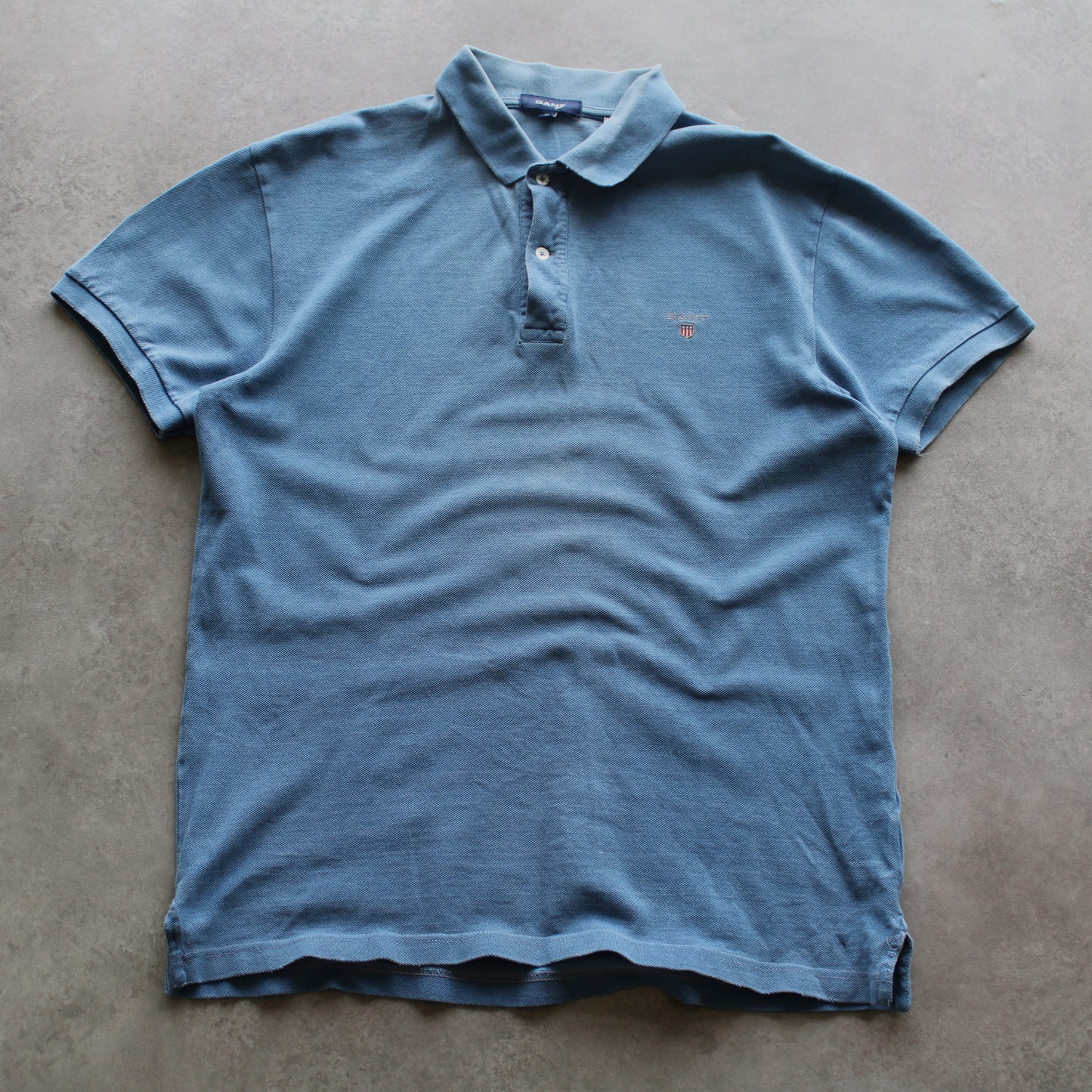 Fila Poloshirt mit kleinem bestickten Logo (Herren, XXL)