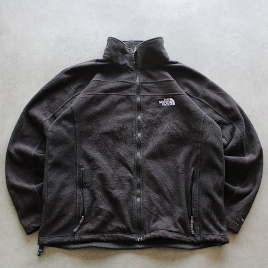 The North Face Embrioed Small Logo Fleece Zip Up (Man-L) [SPOTTED]