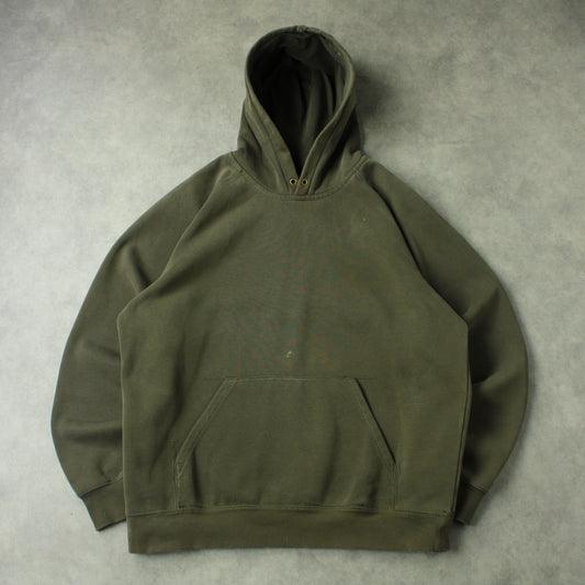 Carhartt Blank Hoodie – Olive Green (Man-L)