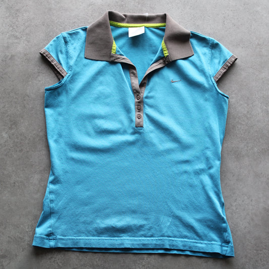 Poloshirt mit Vintage-Blumenmuster (Damen-4XL)