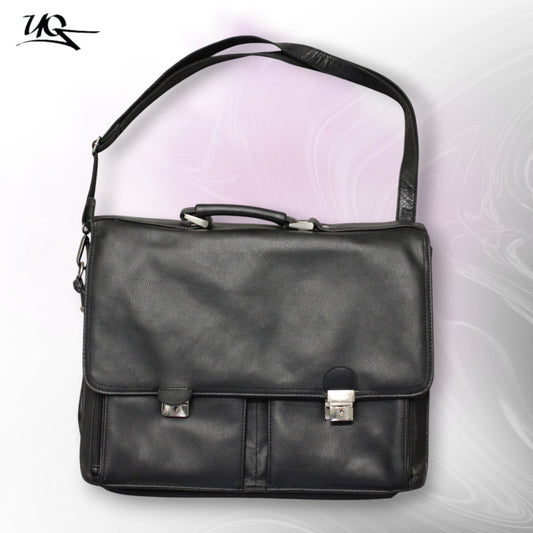 Leather File Bag