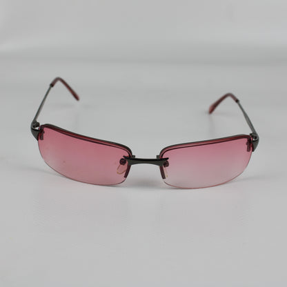 Y2K Slim Sunglasses – Pink Gradient