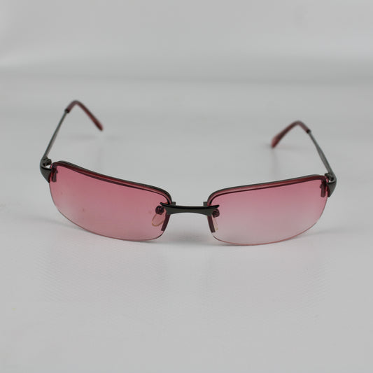 Y2K Slim Sunglasses – Pink Gradient