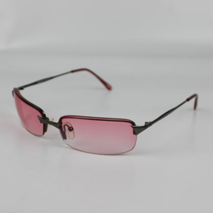 Y2K Slim Sunglasses – Pink Gradient