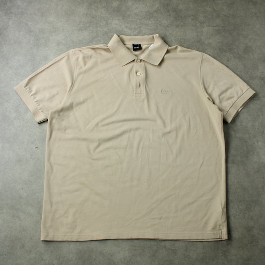 Hugo Boss Classic Piqué Polo T-Shirt – Beige (Man–XXL)