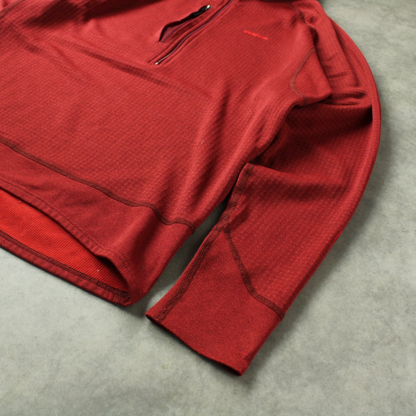 Patagonia Lightweight Quarter Zip Fleece – Red (Man-M)