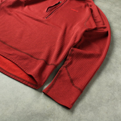 Patagonia Lightweight Quarter Zip Fleece – Red (Man-M)