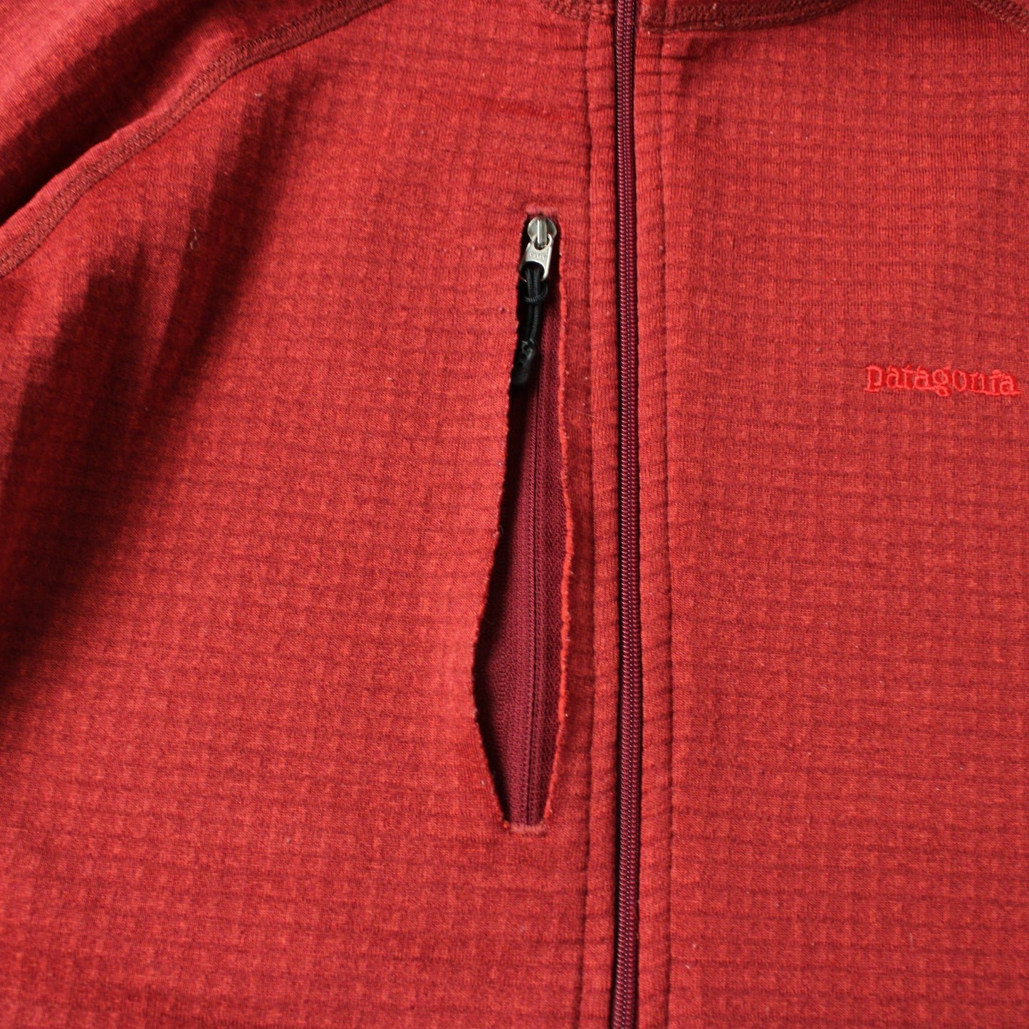 Patagonia Lightweight Quarter Zip Fleece – Red (Man-M)