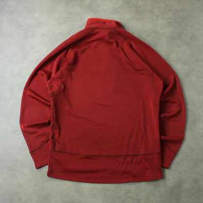 Patagonia Lightweight Quarter Zip Fleece – Red (Man-M)