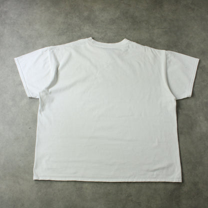 Majestic New York Yankees Printed T-Shirt – White (Man-XL)