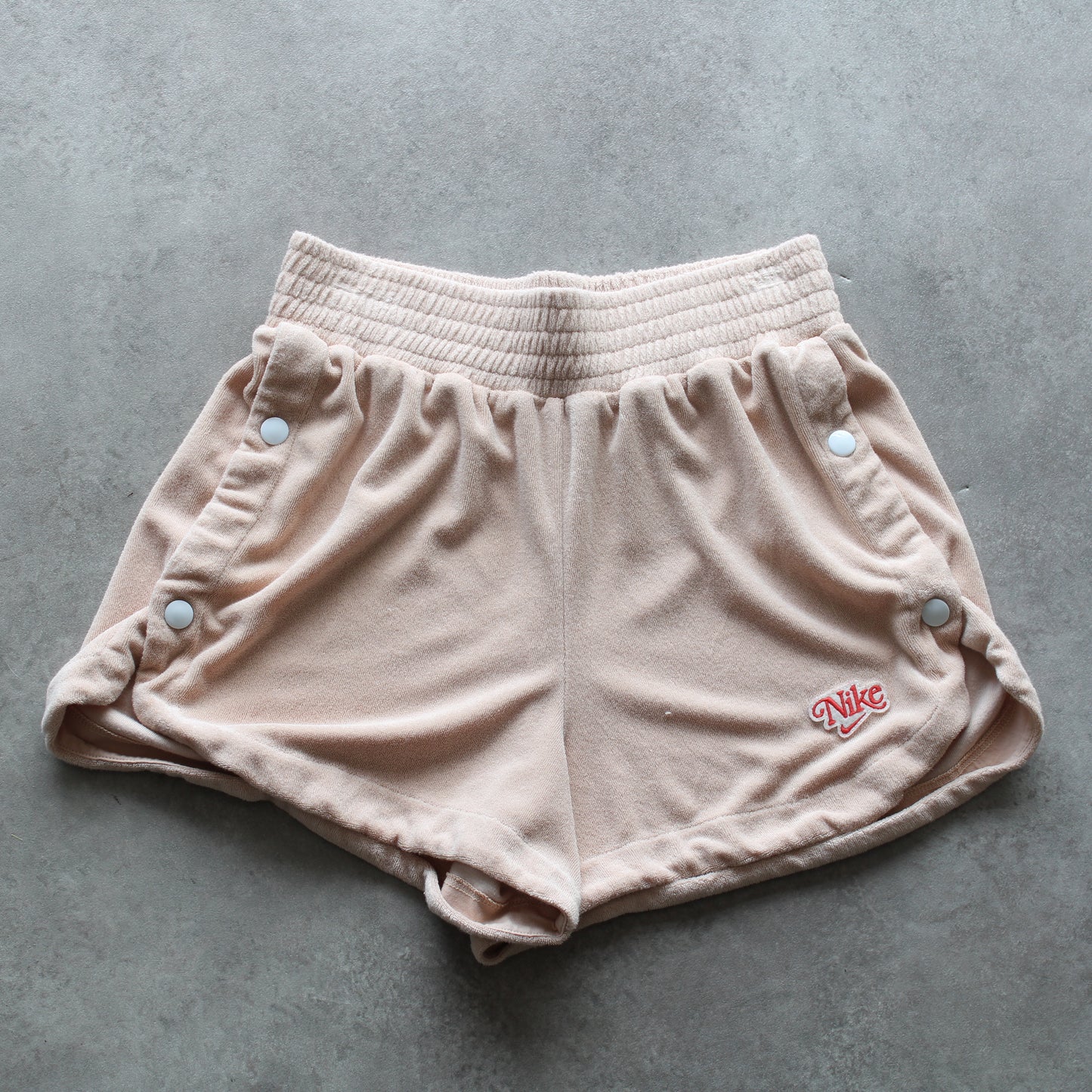 Nike Embrioed Small Logo Sweat Shorts (Woman-XS)