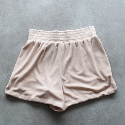 Nike Embrioed Small Logo Sweat Shorts (Woman-XS)