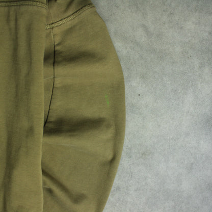 Tommy Hilfiger Logo Hoodie – Olive Green (Man-XS)