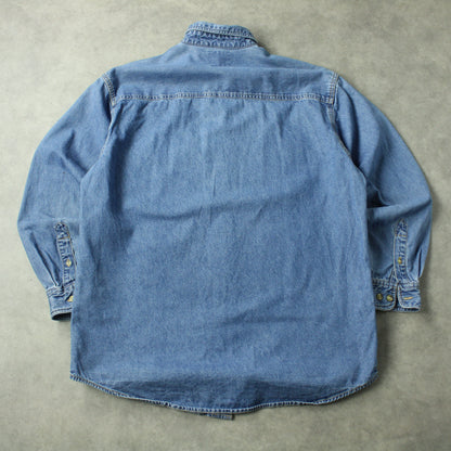 Lee x Disney “On Ice” Denim Shirt – Blue (Man-M)