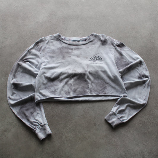 Lurking Class Tie-Dye Cropped Top (Woman-S)