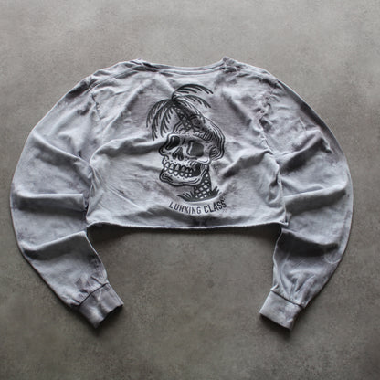 Lurking Class Tie-Dye Cropped Top (Woman-S)