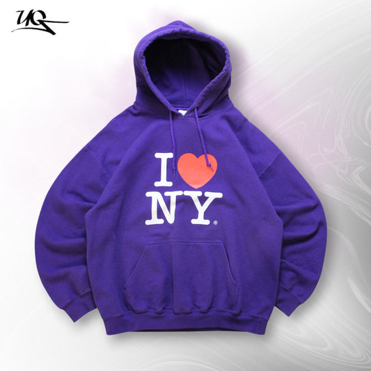 I Love NY Hoodie (Herren-L) 