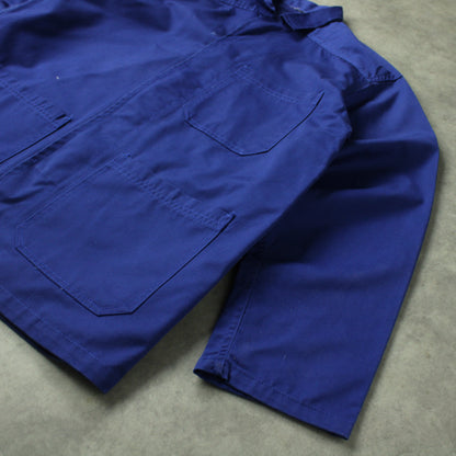 French Blue Classic Workwear Jacket – Royal Blue (Man-M)