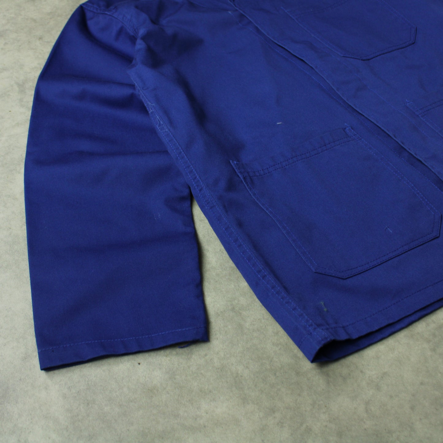 French Blue Classic Workwear Jacket – Royal Blue (Man-M)