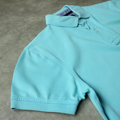 Tommy Hilfiger Classic Piqué T-Shirt – Light Blue (Man-S)