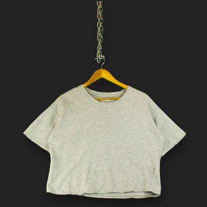 Reserved – Übergroßes, kurzes T-Shirt 