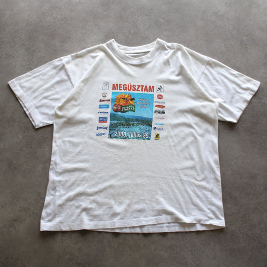 Y2K Megúsztam Printed T-Shirt (Man-XL) [SPOTTED]