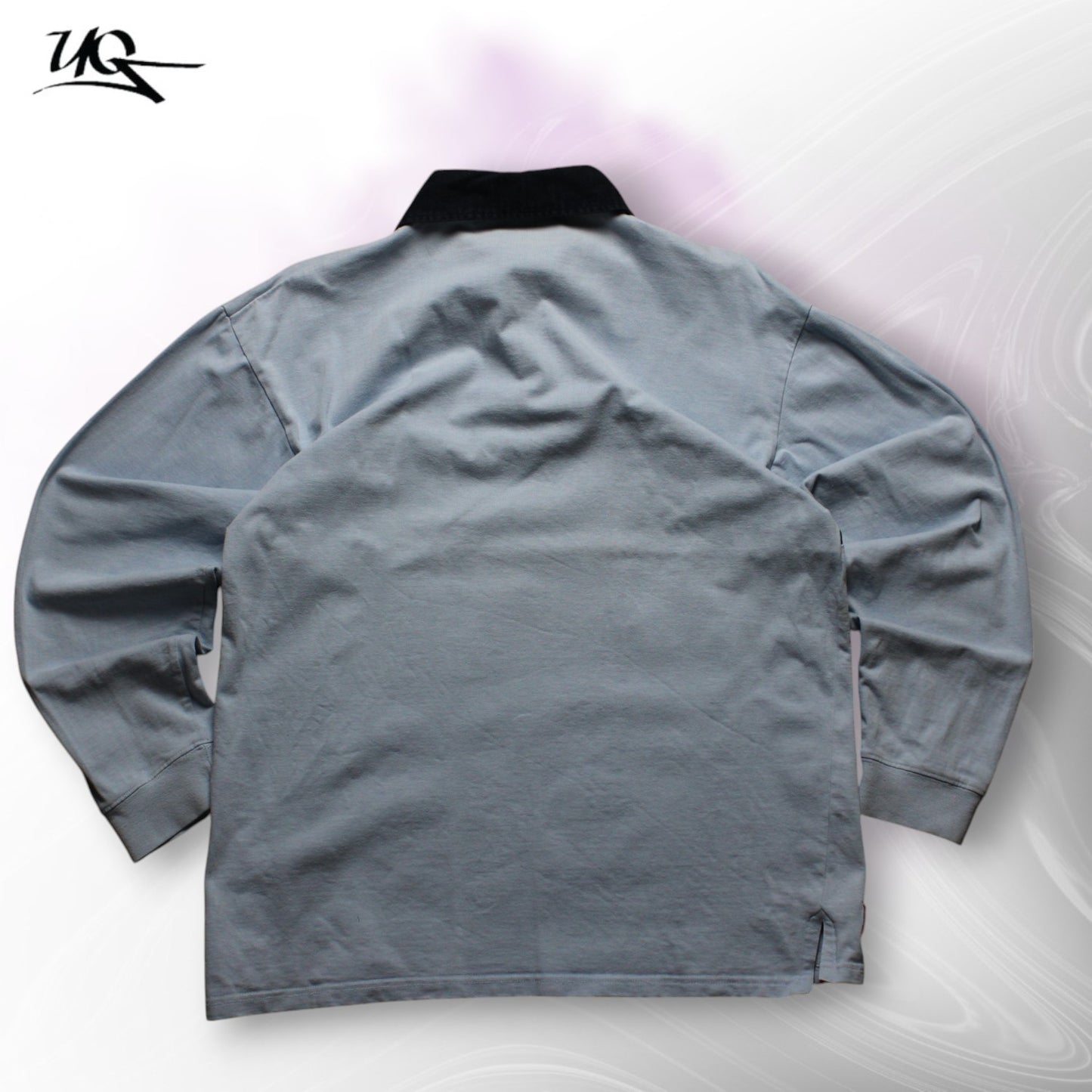 Rothosen Langarm-Poloshirt (Herren-XL) 