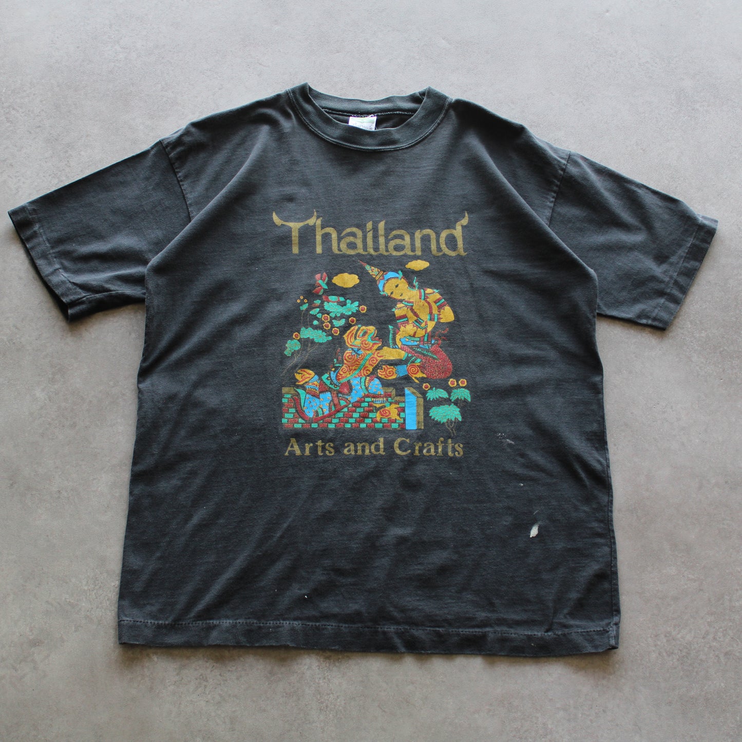 Thailand Arts and Crafts Graphic T-Shirt - Yhai Made (Man-L)