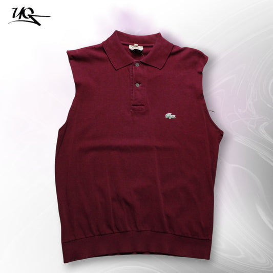 Lacoste Cutted Sleeve Polo Shirt (Men-S)