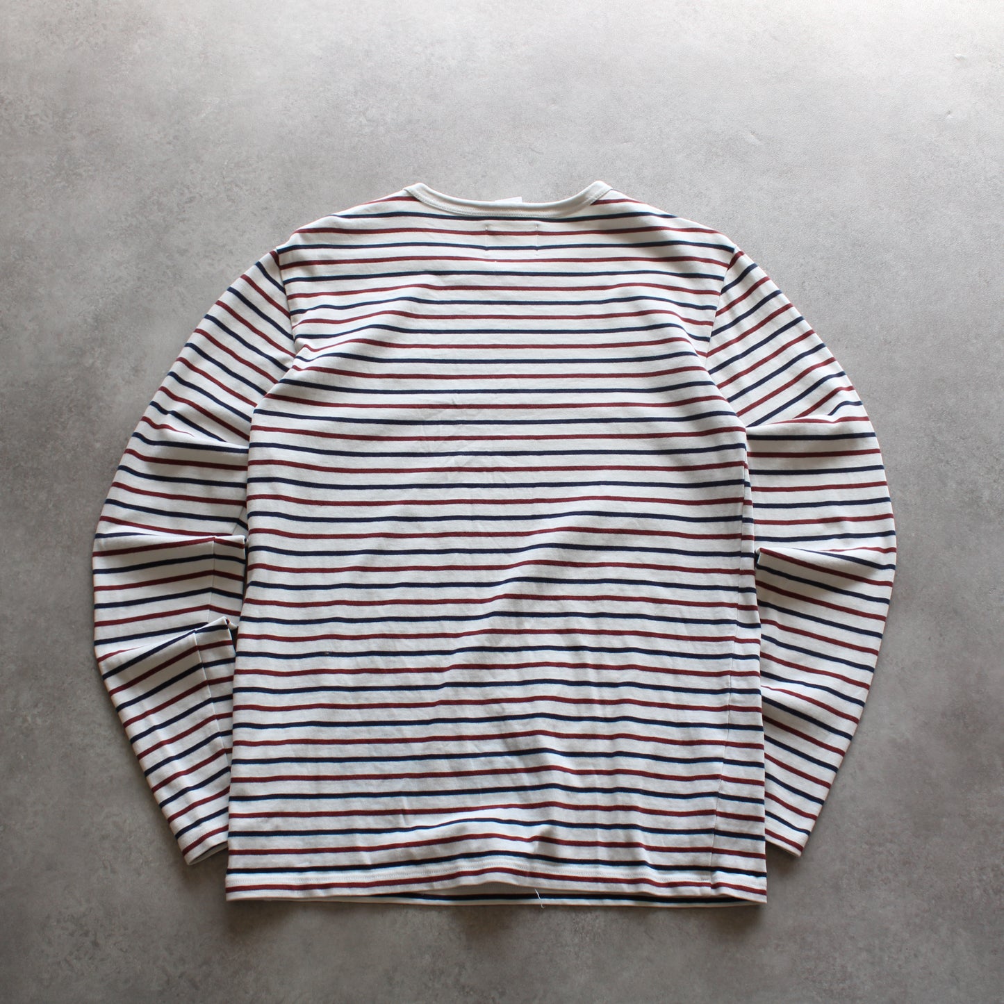 Double A by Wood Wood Embrioed Long Sleeve T-Shirt (Man-S)
