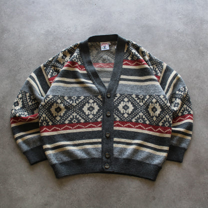 Game Over Vintage Knitted Cardigan (Man-M)